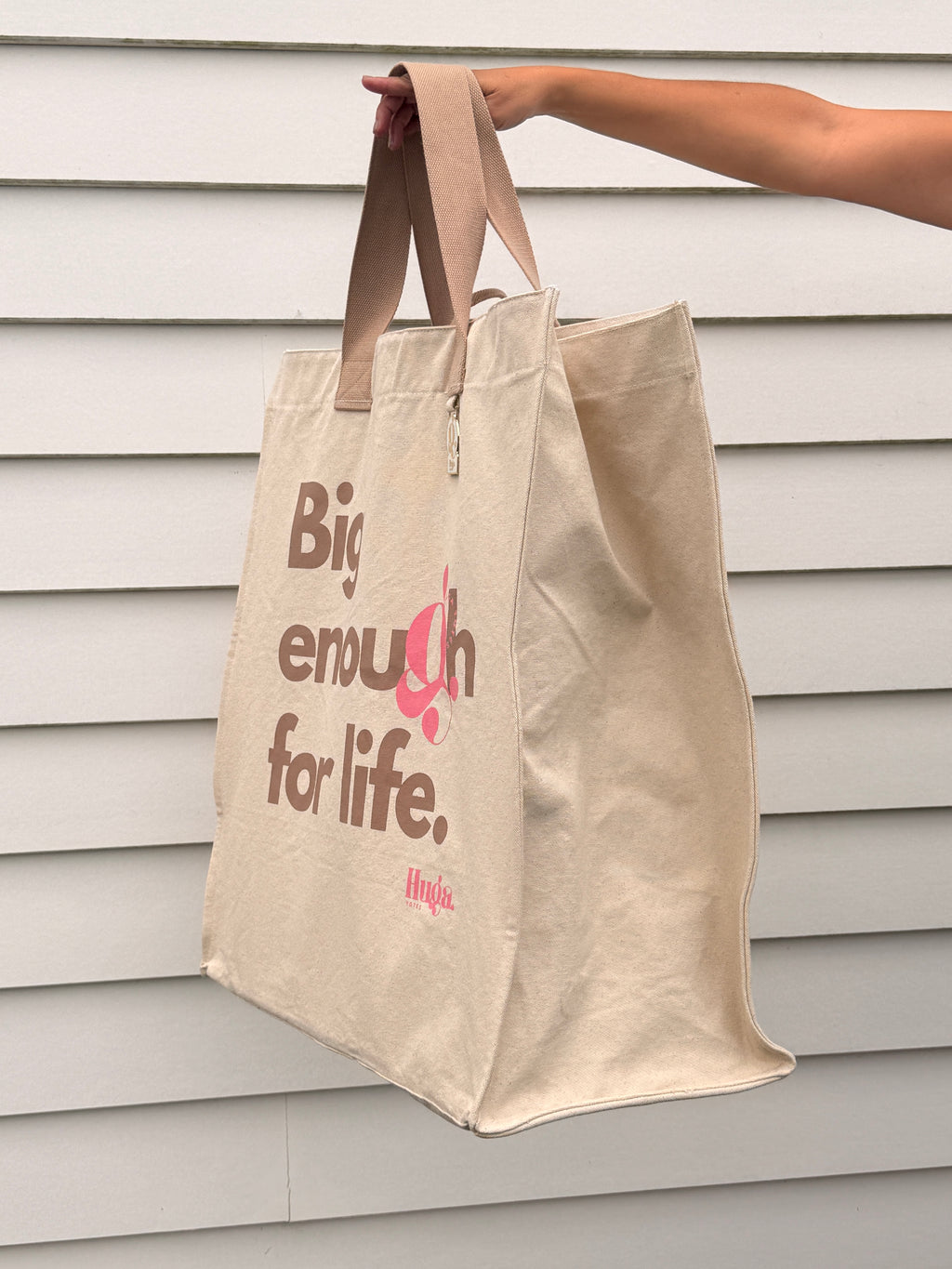 Pink & Beige - Tote Bag