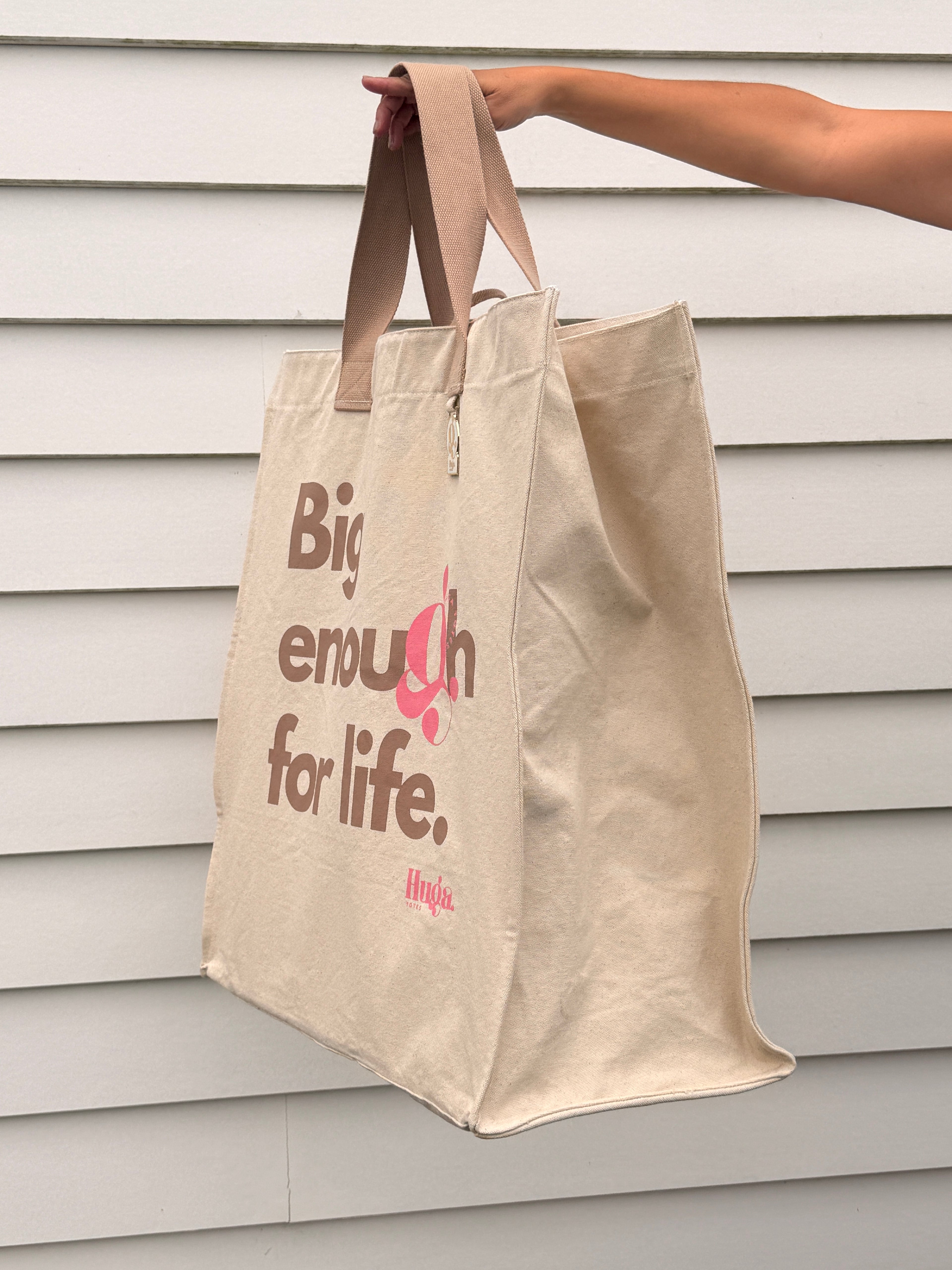 Pink & Beige - Tote Bag