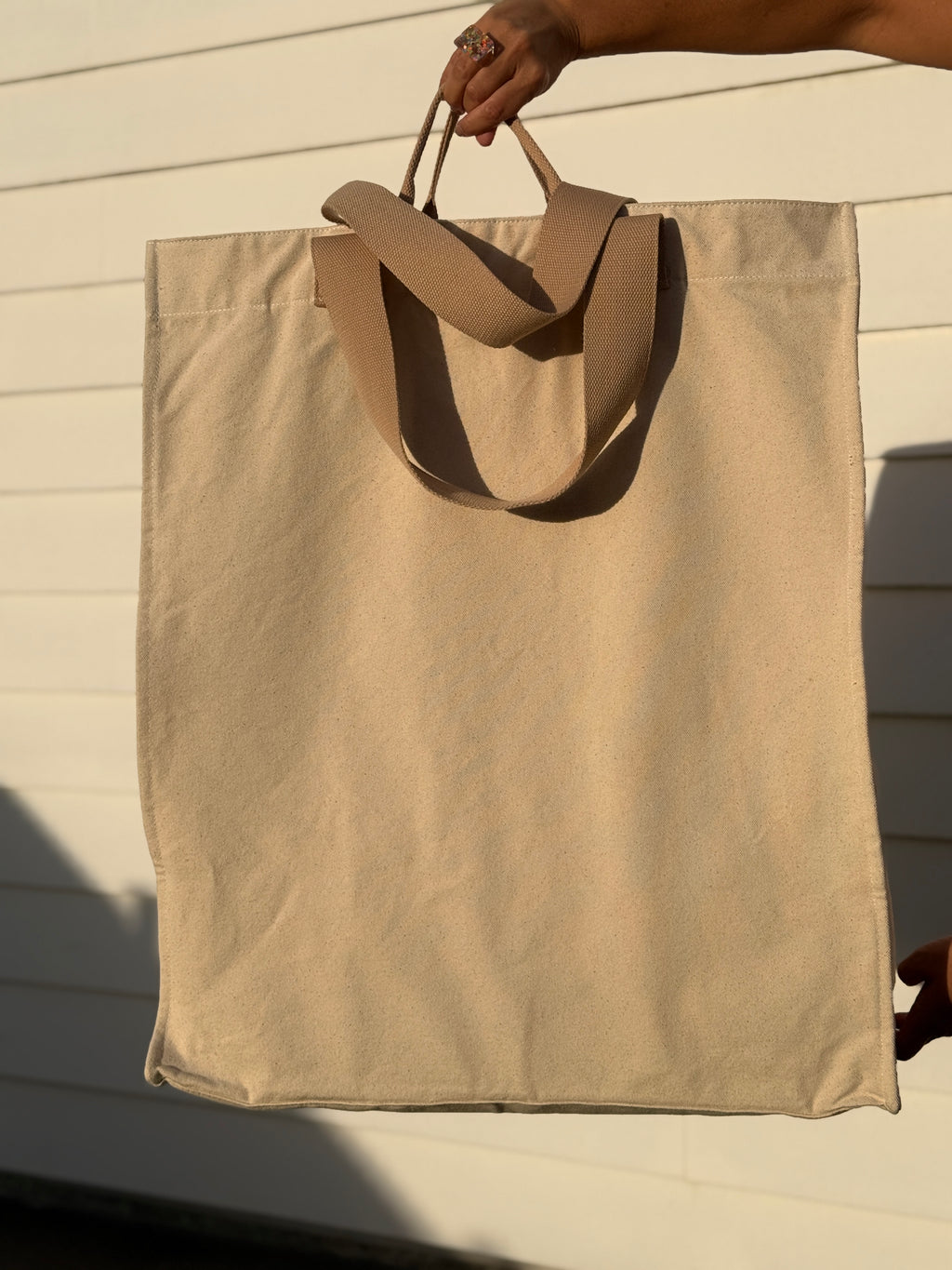 Pink & Beige - Tote Bag