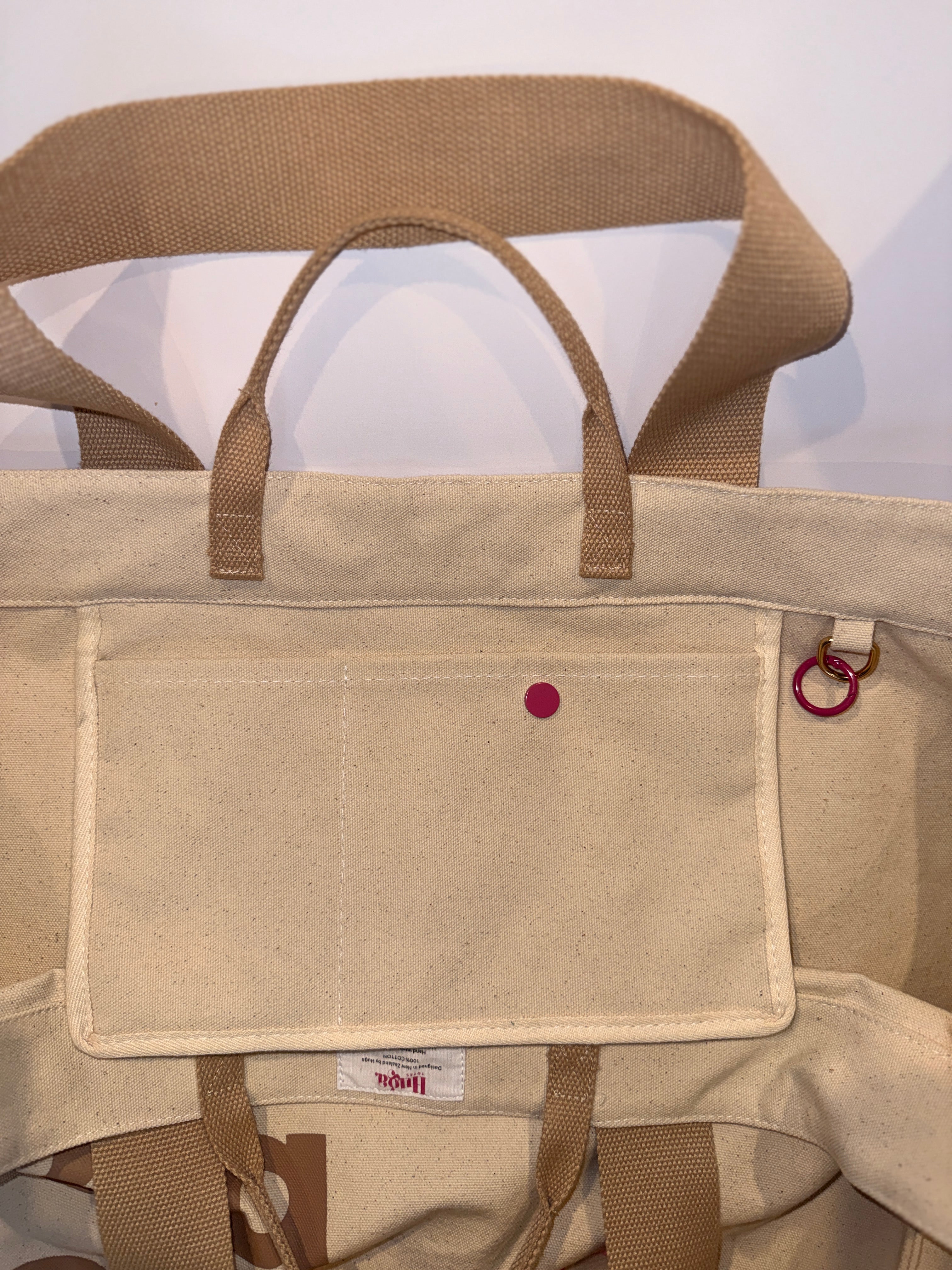 Pink & Beige - Tote Bag