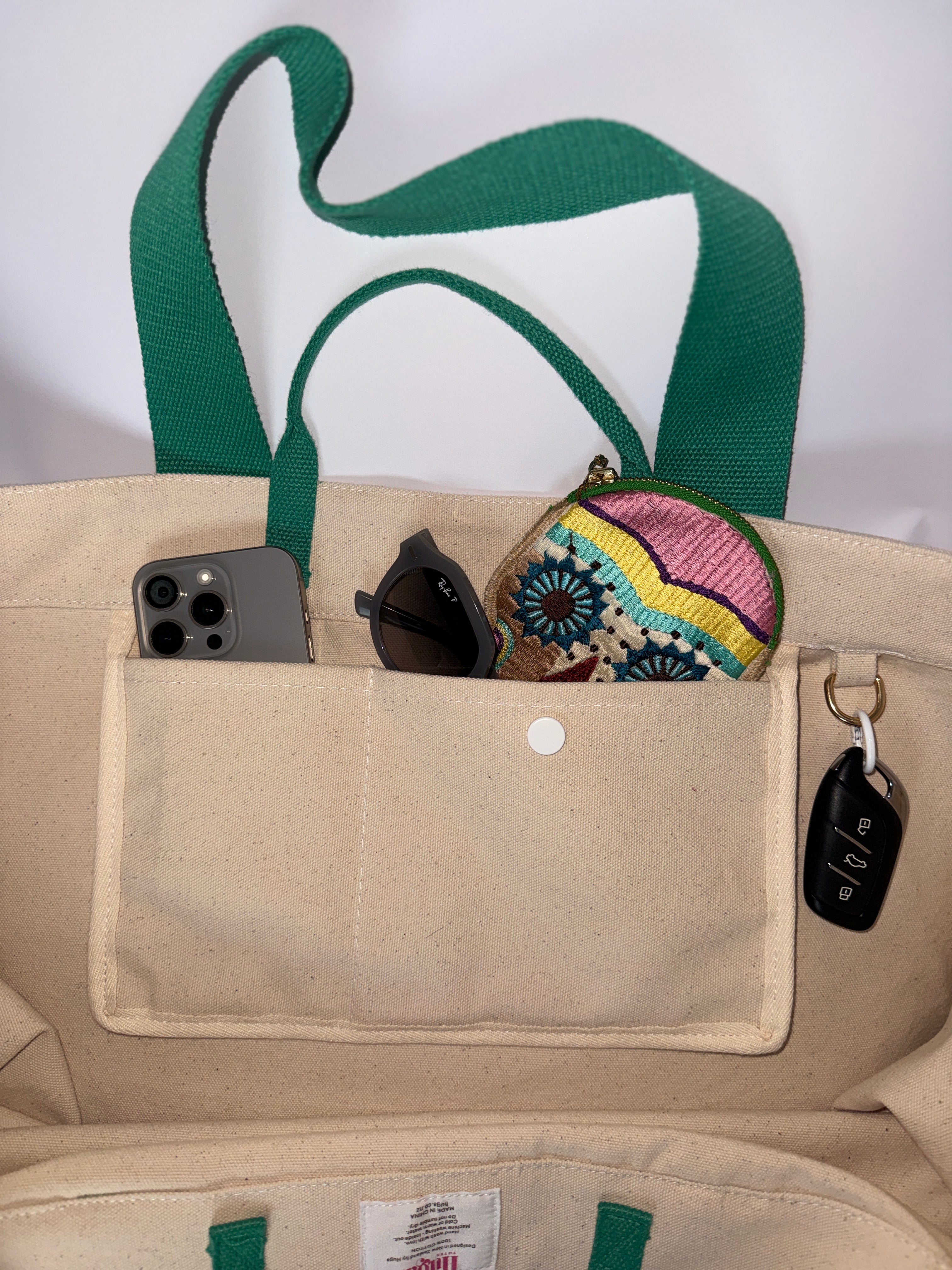 Green & Blue - Tote Bag