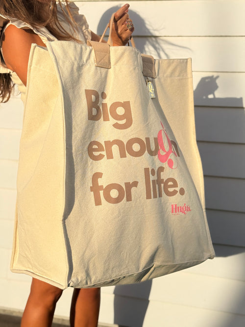 Pink & Beige - Tote Bag
